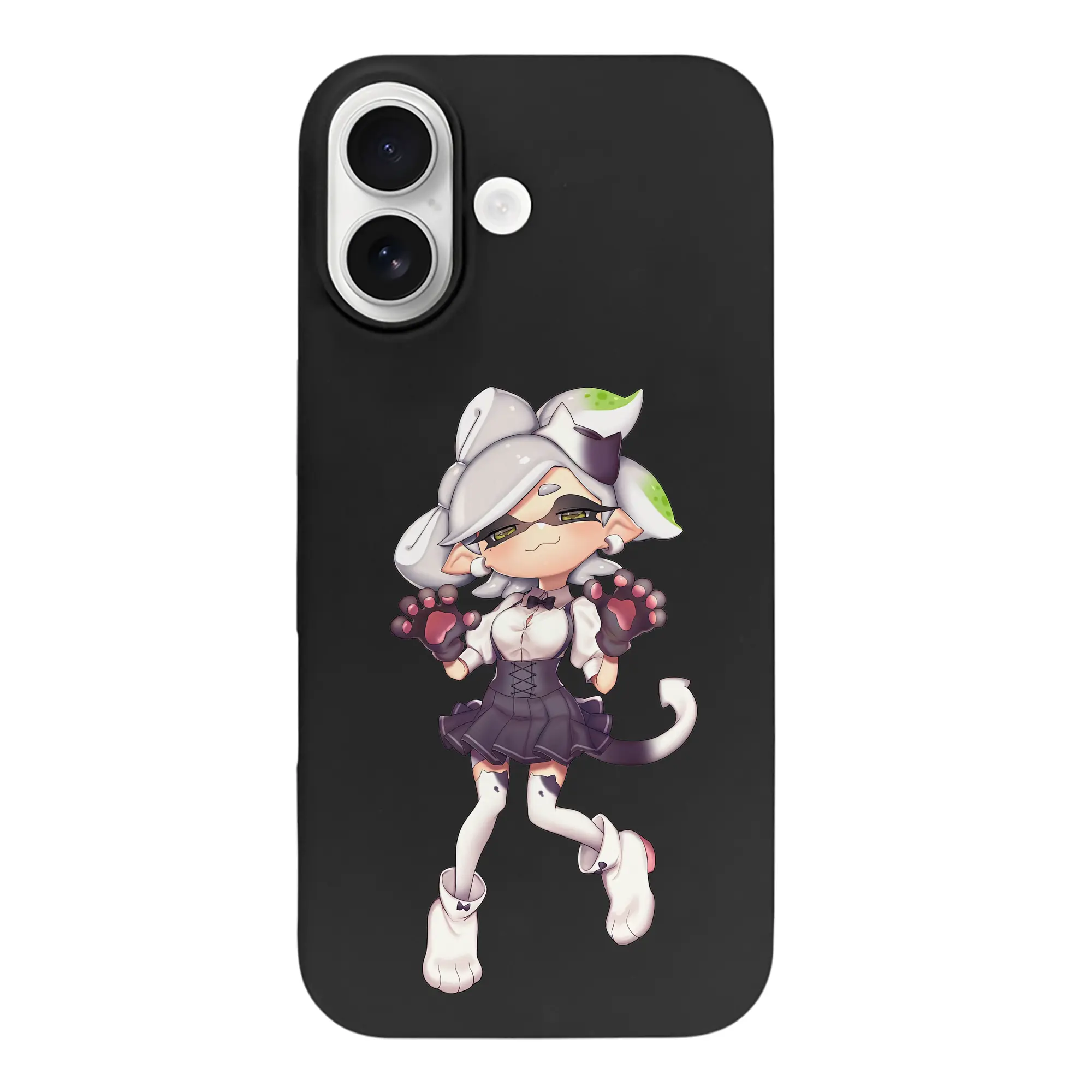 スプラトゥーン グッズ,シオカラーズ ホタル - iPhone 17 シリーズ シリコンケース 薄型 耐衝撃 指紋防止 ソフトタッチカバー 精密フィット 傷防止 保護ケース iPhone 17/17 Air/17 Pro/17 Pro Max 対応